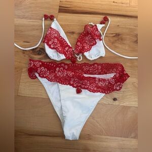 Beach bunny large top xl bottoms